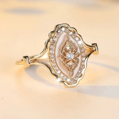 Vintage Luxury Blossom Ring💍