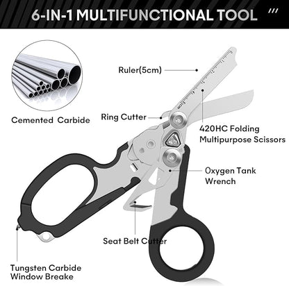 🔥Tactical Folding Scissors Tools