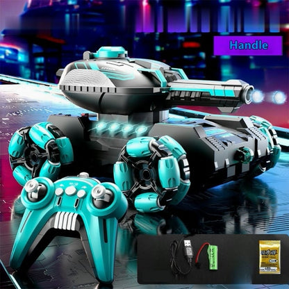 Remote Control Tank Six Wheel Stunt Car