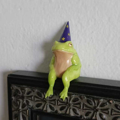 🐸Little Wizard Frog Ornament🧙
