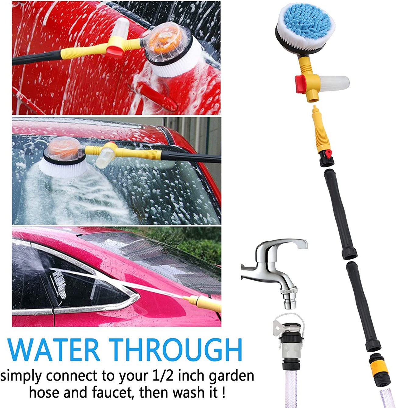 🔥Hot Sale 49% OFF🔥New Self-spinning Car Wash Mops