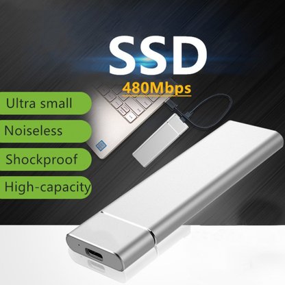 16TB/8TB/4TB/2TB Ultra Speed External SSD - Portable & Large Capability Mobile Solid State Drive for Laptops Desktop