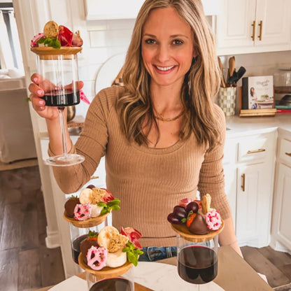 🍷Wine Glass Charcuterie Topper
