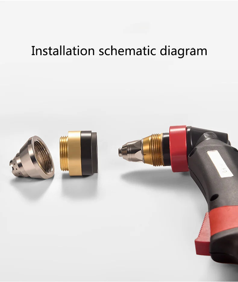 🔥P80 Plasma Cutting Nozzle Protective Cover