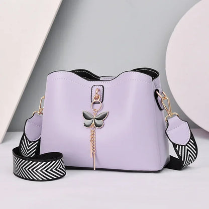 🔥Limitted Sale 🎁- Womens Butterfly Bucket Crossbody Bag
