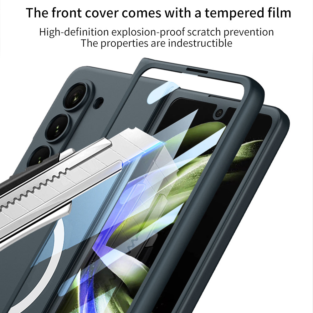 Premium All-inclusive Magnetic MagSafe Phone Case With Back Screen Protector For Galaxy Z Fold 5/4/3 5G