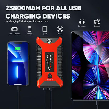 🎁Last Day🔥Jump Starter 3000A Peak Jump Starter Battery Pack