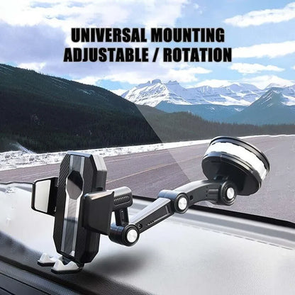 Multifunctional car phone stand