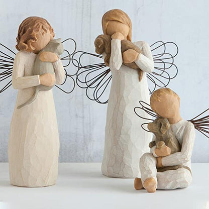 🔥Last Day 70% OFF🔥Angel of Friendship Dog Monument Figurine