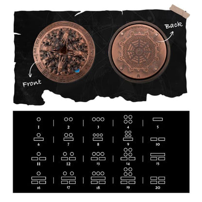 🔥Last Day 49% OFF💀Metal Wand Skull Dice & Bone RPG Dice Set