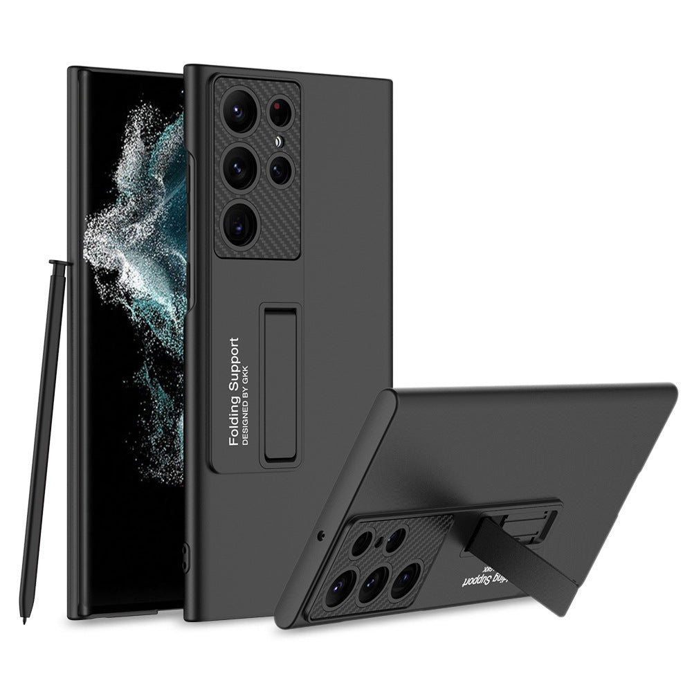 Ultra-thin Frosted Invisible Stand Cover For Galaxy S24 S23 S22 Ultra Plus