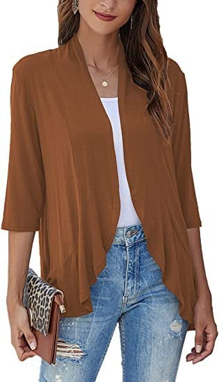 🔥Spring Discount Crazy Sale-49% OFF🌺-Women's Casual Lightweight Open Front Cardigans