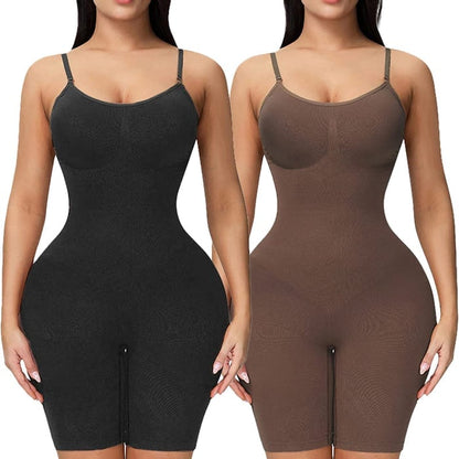 🎁Hot Sale 49% OFF⏳Tummy Control Body Shaper Thigh Slimmer Shorts Seamless Sculp✨