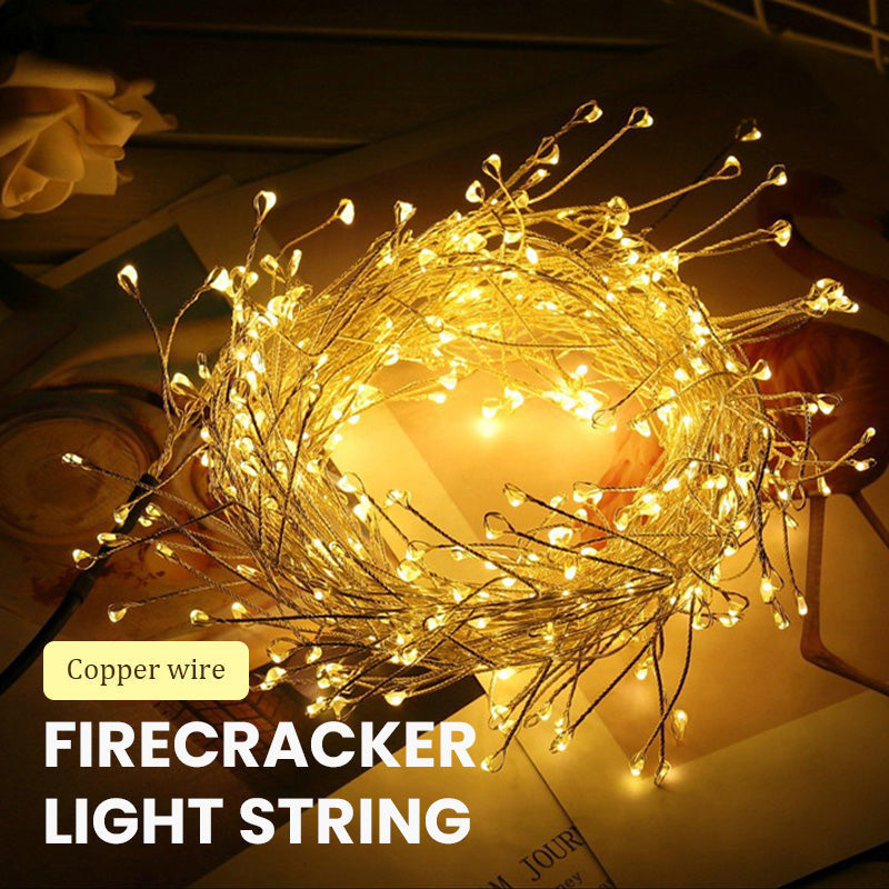 🔥 Christmas Pre-sale - 49% off 🎄Copper Wire Firecracker Light String