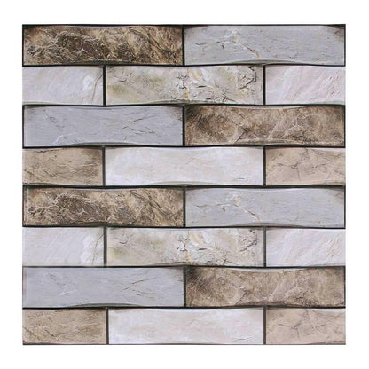 🎉Black Friday Deals 30% Off - 10Pcs 3D Peel and Stick Wall Tiles(12x12 inches)