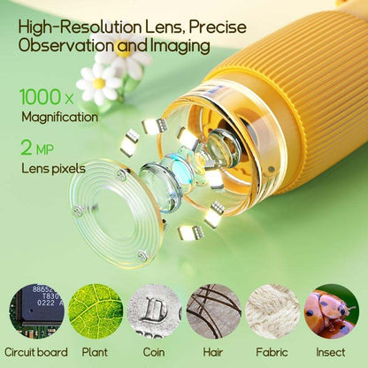 🔬Digital HD Microscope for Kids