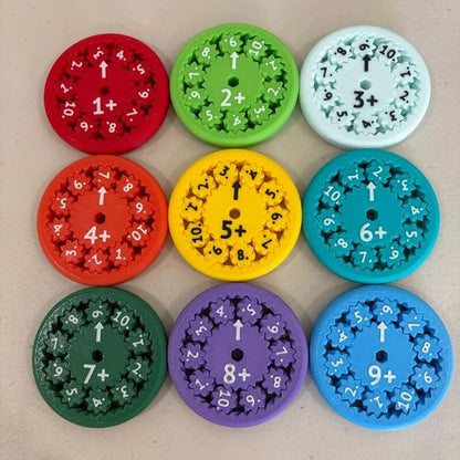 Math Fact Fidget Spinners