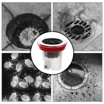 New gravity drainage and deodorant filter