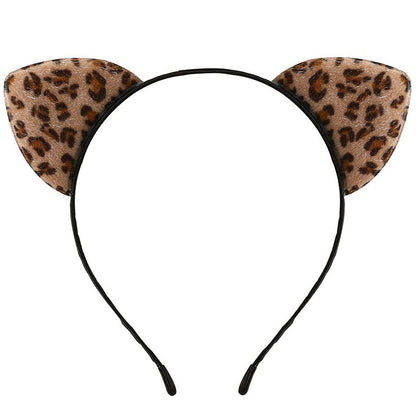 Leopard Cat Ears Headband