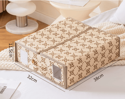 Sturdy Foldable Bed Sheet Closet Organizers and Storage