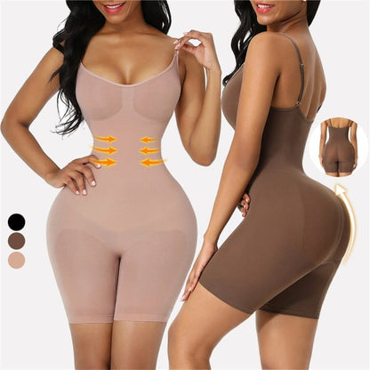 🎁Hot Sale 49% OFF⏳Tummy Control Body Shaper Thigh Slimmer Shorts Seamless Sculp✨