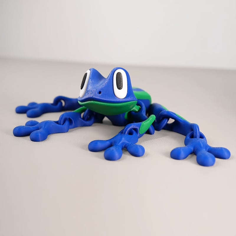 🐸 3D Printed Magnetic Frog Refrigerator Magnet