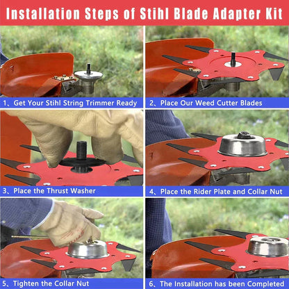 🎁Early Christmas Sale-30% OFF💥UNIVERSAL 6-Steel Razors Trimmer Head