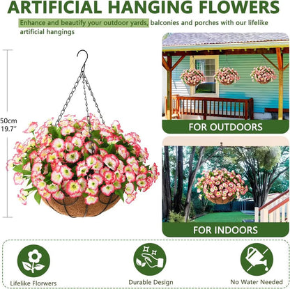 💖Last Day 49% OFF - UV Simulation Artificial Petunias