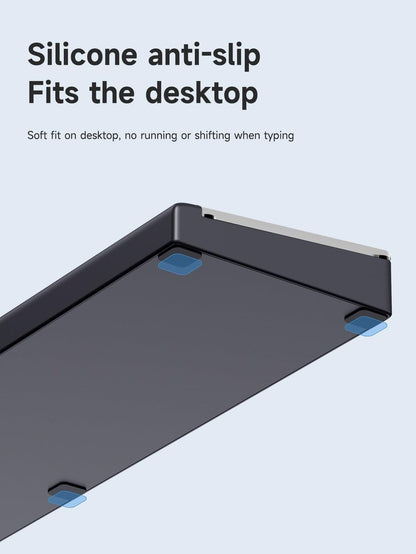 🔥Keyboard Wrist Rest Pad with Desktop Partition Storage Box