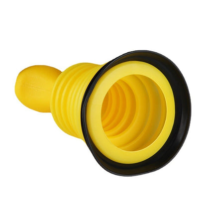 Toilet squeeze drain cleaner Leather suction Toilet suction