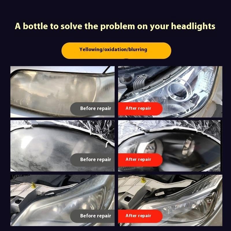 🔥LAST DAY 49% OFF🔥Automotive Headlamp Restoration Fluid