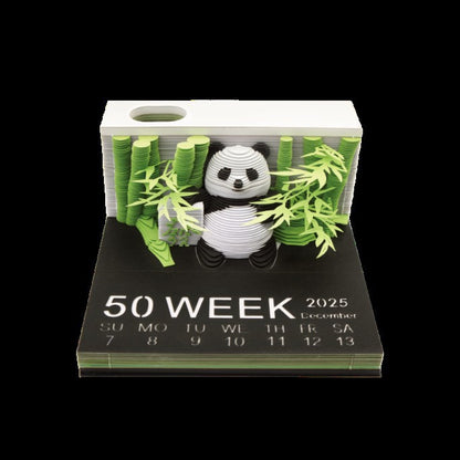 🎉Last Day Promotion 49% OFF🎄 3D Memo Note Calendar with Upgraded Packing