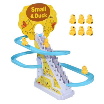 🦆Electric Duck Slide Track With Lights And Music🦆