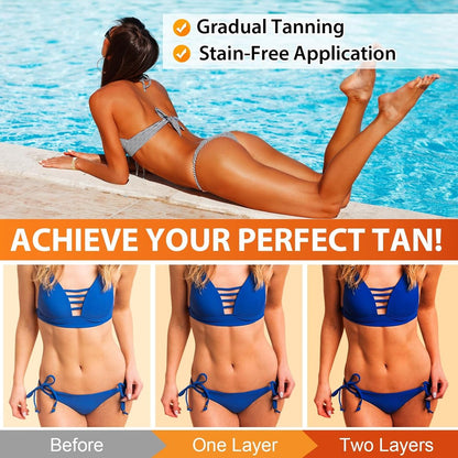 ☀️Summer Hot Sale 49% OFF-150g+300g Intensive Tanning Gel Glow Smarter