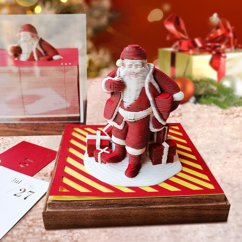 🎉Last Day Promotion 49% OFF🎄 3D Memo Note Calendar with Upgraded Packing