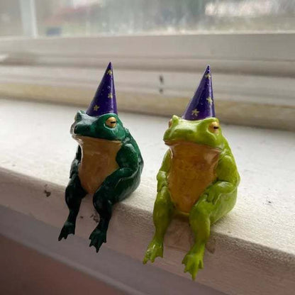 🐸Little Wizard Frog Ornament🧙