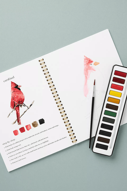 🔥LAST DAY 60% OFF - 💕Watercolor Workbook 🖼️Beginner-Friendly