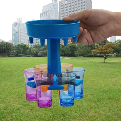 Shot Glass Dispenser with Cups