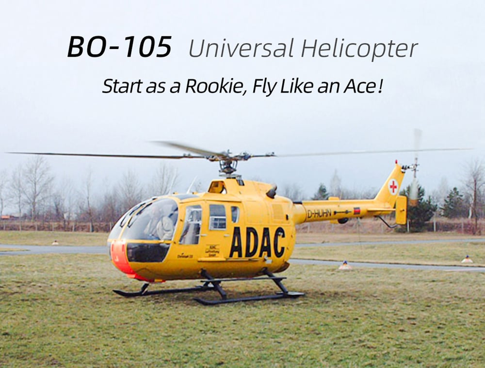 TOUCAN RC HOBBY Flywing BO105 RC Helicopter