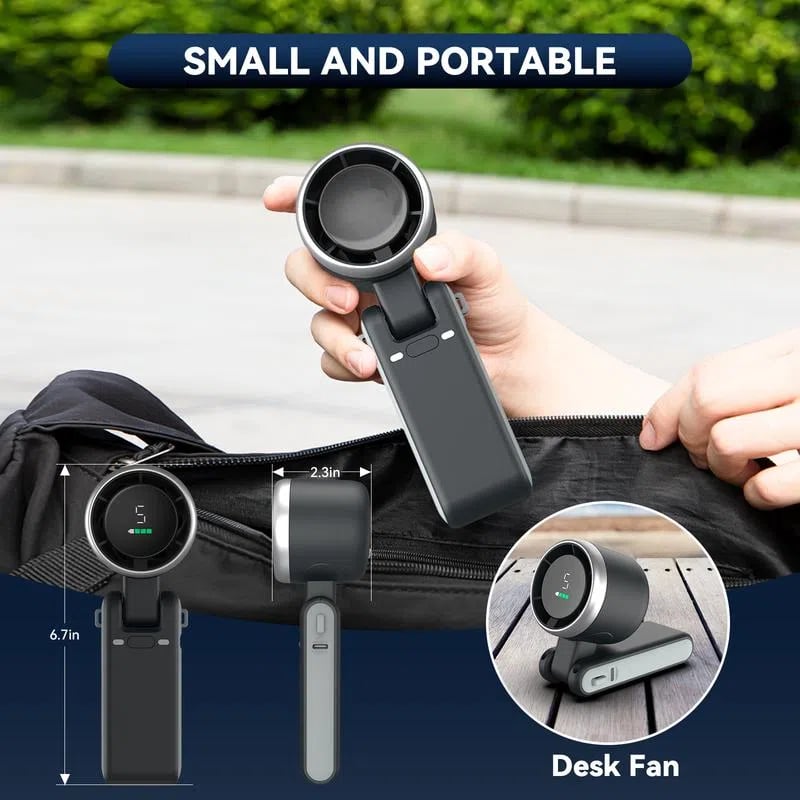 ☀️Summer Ourdoor essential 49% OFF - Portable Handheld Turbo Fan