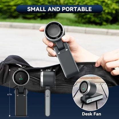 ☀️Summer Ourdoor essential 49% OFF - Portable Handheld Turbo Fan