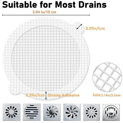 🔥30 PCS Disposable Shower Drain Hair Catcher