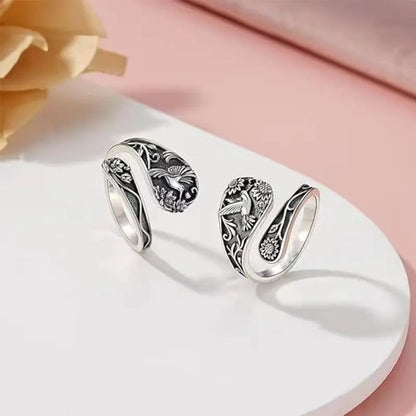 🐦Adjustable Hummingbird Spoon Ring💍