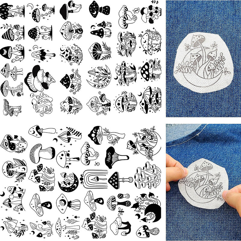 ⏰Last Day 48% OFF -🌼 Water Soluble Patterns for Embroidery