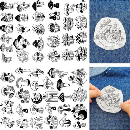 ⏰Last Day 48% OFF -🌼 Water Soluble Patterns for Embroidery