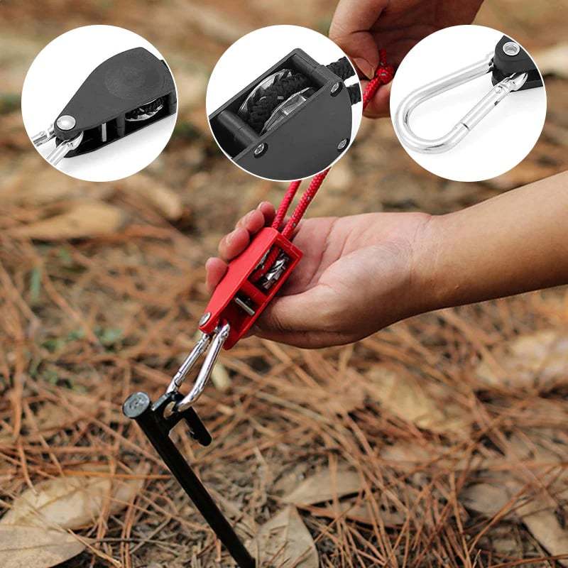 🔥49% OFF Christmas Sale🔥 Portable Adjustable Fix Camping Rope