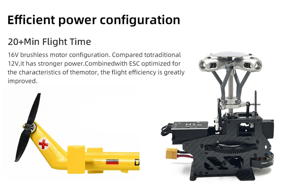 TOUCAN RC HOBBY Flywing BO105 RC Helicopter