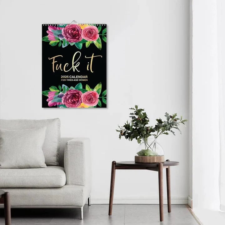 💥Last Day 49% Off💥 - 2025 Calendar for Tired-Ass Women