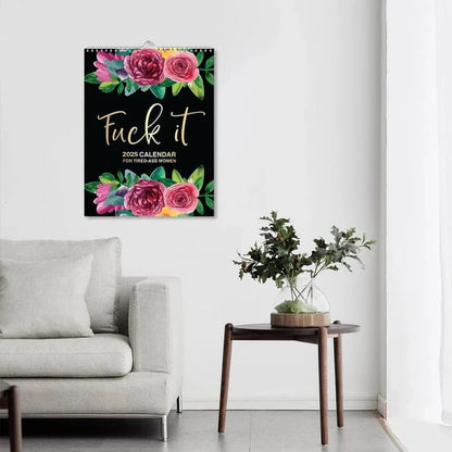 💥Last Day 49% Off💥 - 2025 Calendar for Tired-Ass Women