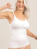 Women's Camisole With Built In Padded Bra Vest